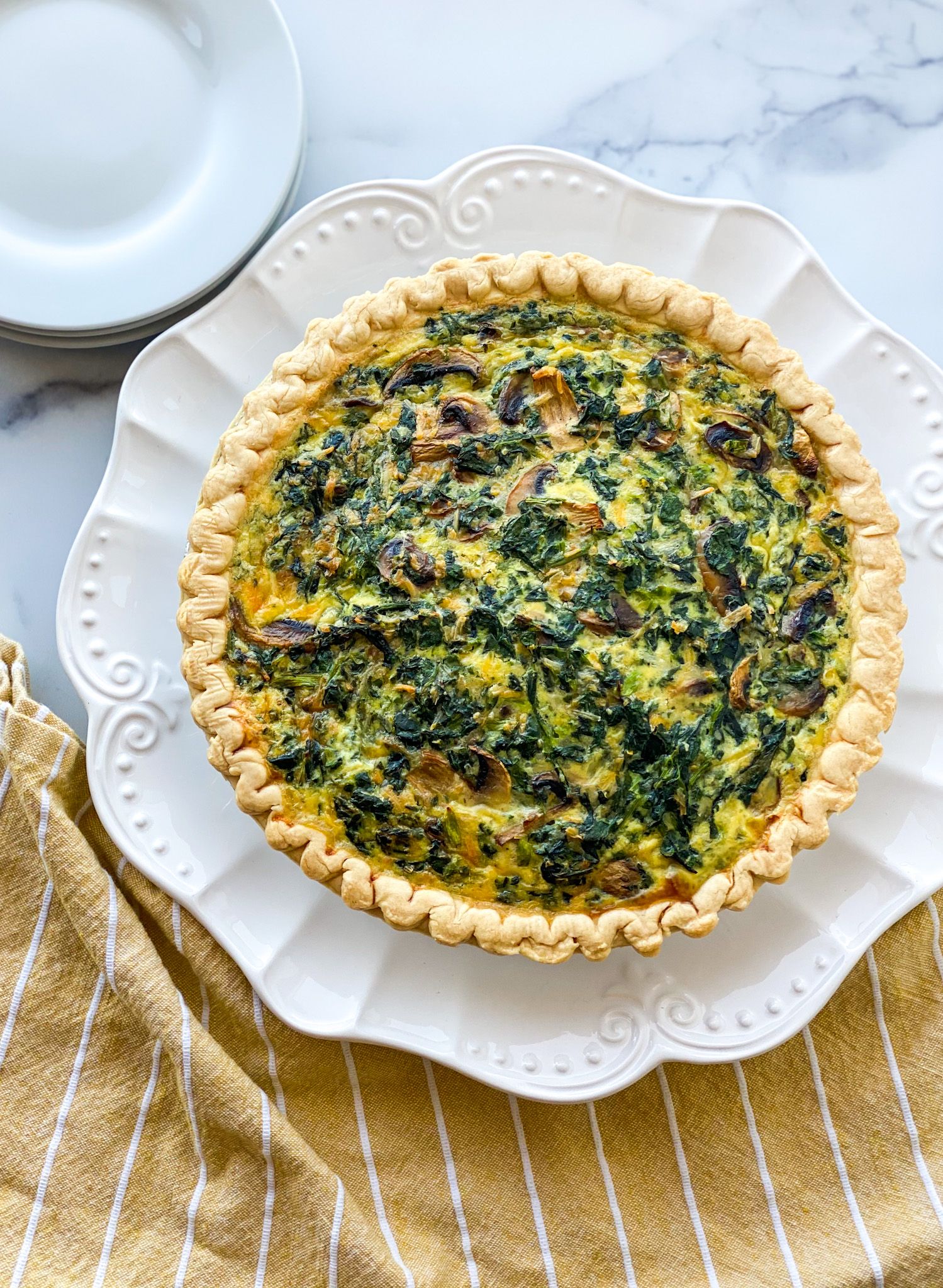 Spinach Quiche Recipe