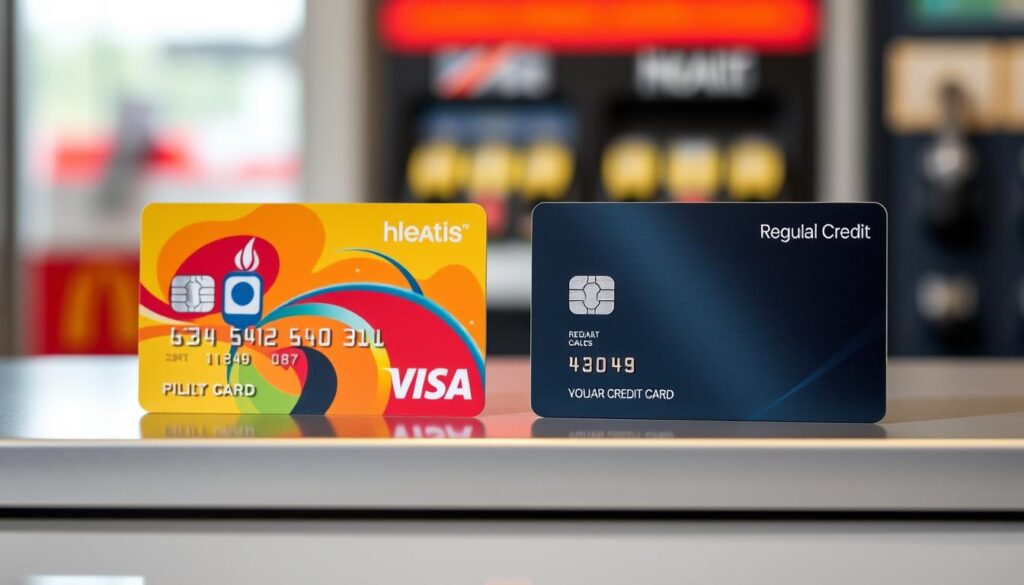 Gas card vs regular credit card