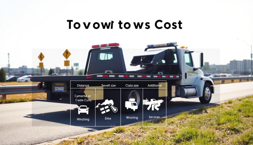 cost of flatbed towing