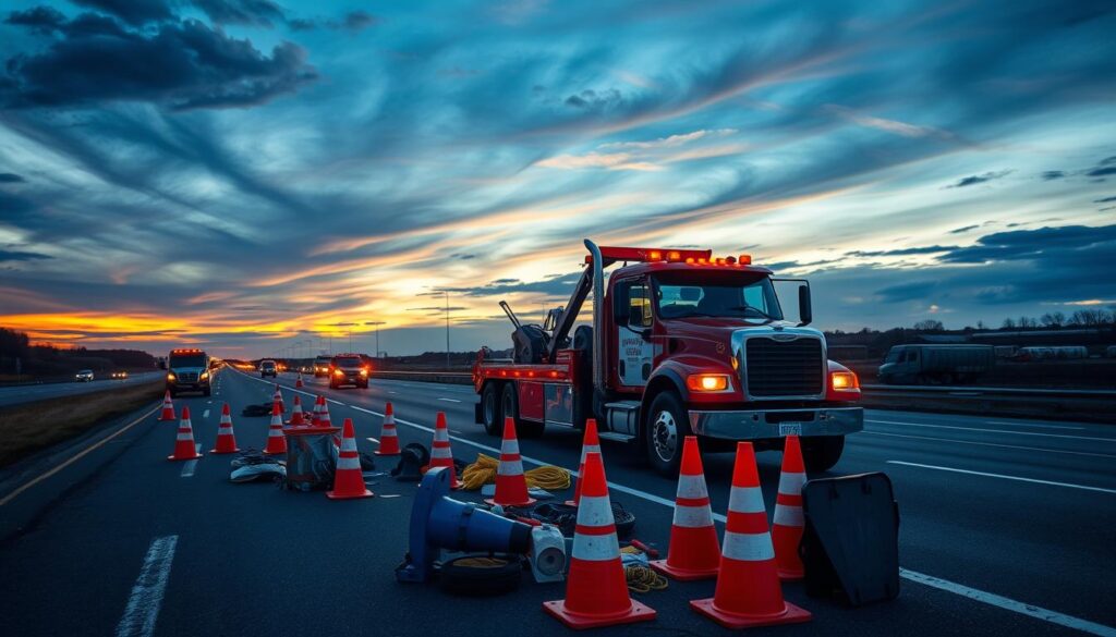 emergency preparedness for vehicle towing