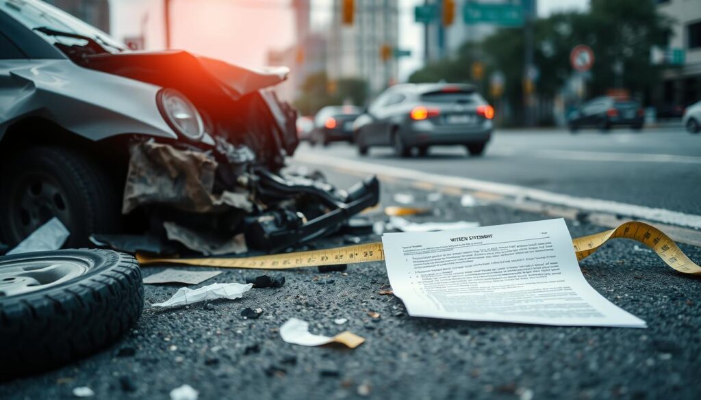 evidence for a car accident case