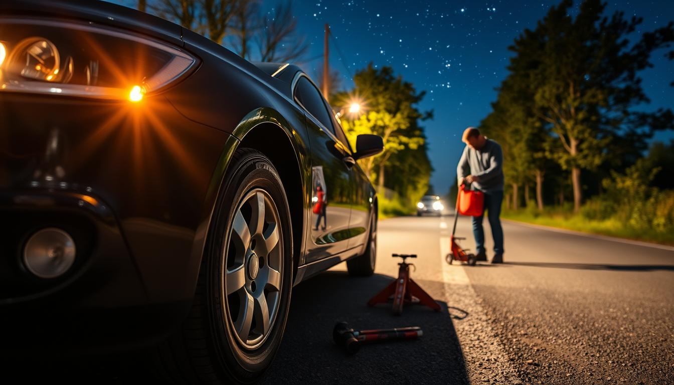 flat tire assistance