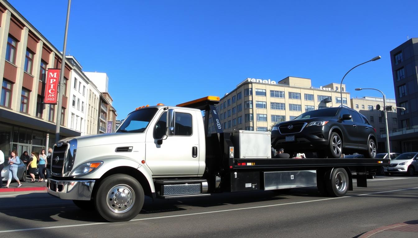 flatbed towing near me