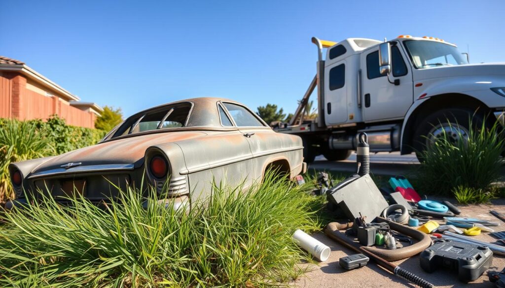 junk car pickup