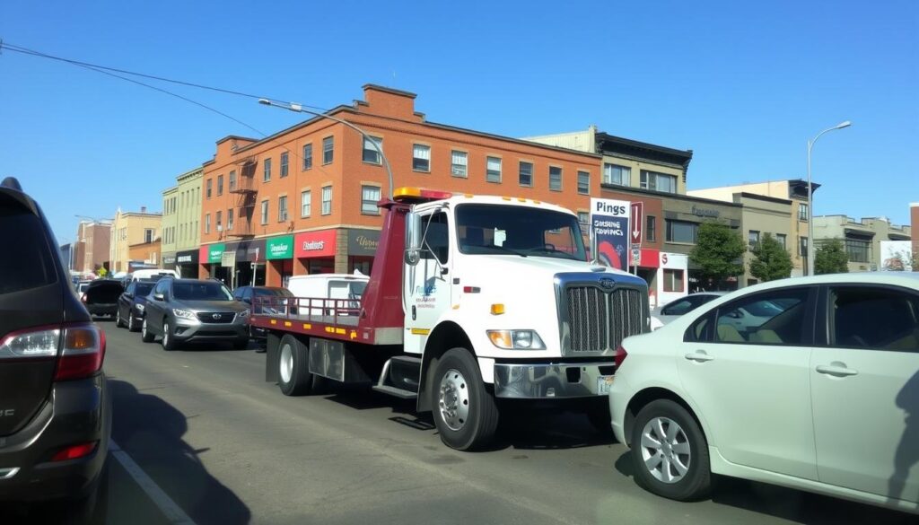 local flatbed towing company