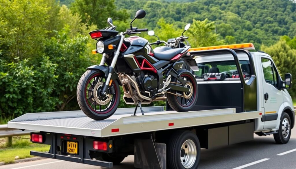 motorcycle towing service