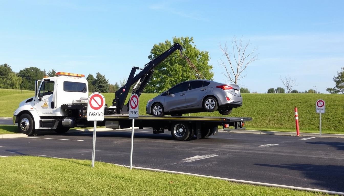 private property towing