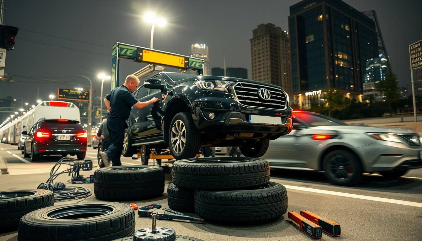 quick tire change