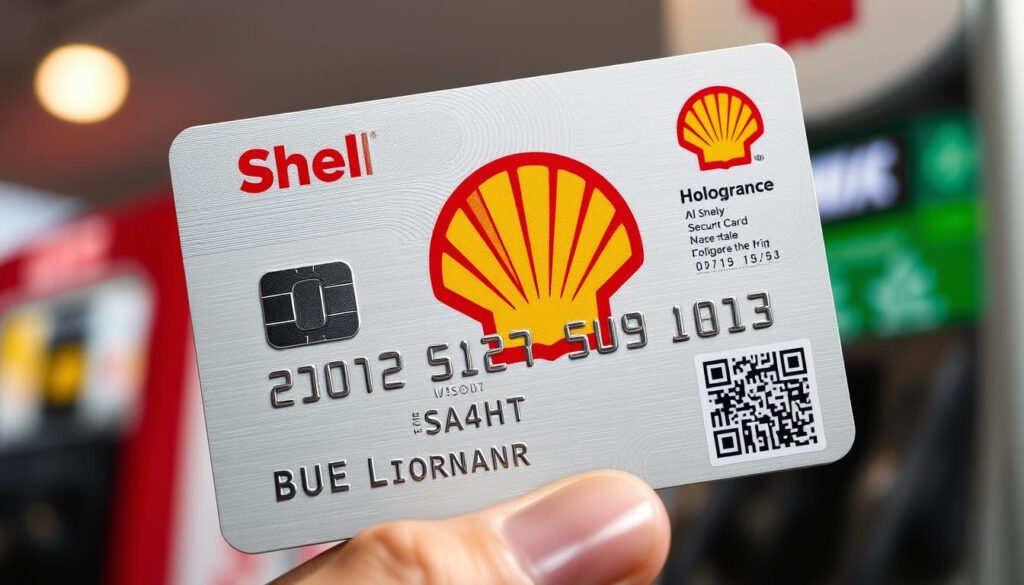 shell gas card security