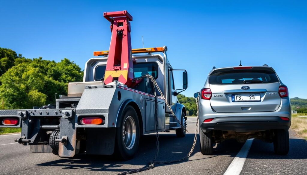 towing process