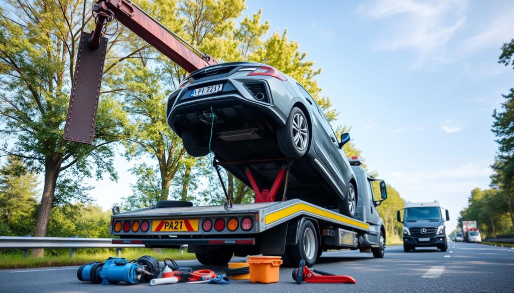 vehicle towing service